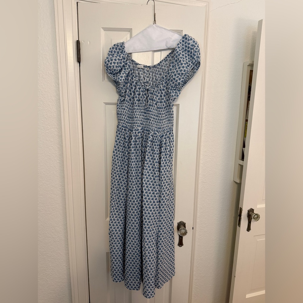 Doen QUINN DRESS IN DAHLIA DITSY size M - Picture 4 of 6